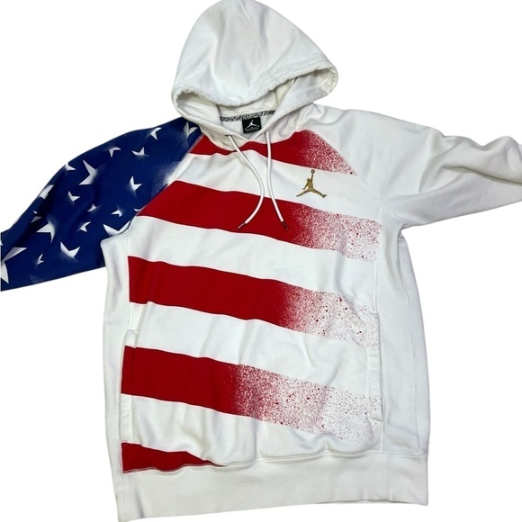 jordan aj 7 stars and stripes hoodie